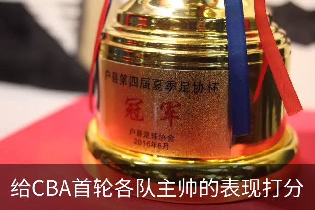 给CBA首轮各队主帅的表现打分